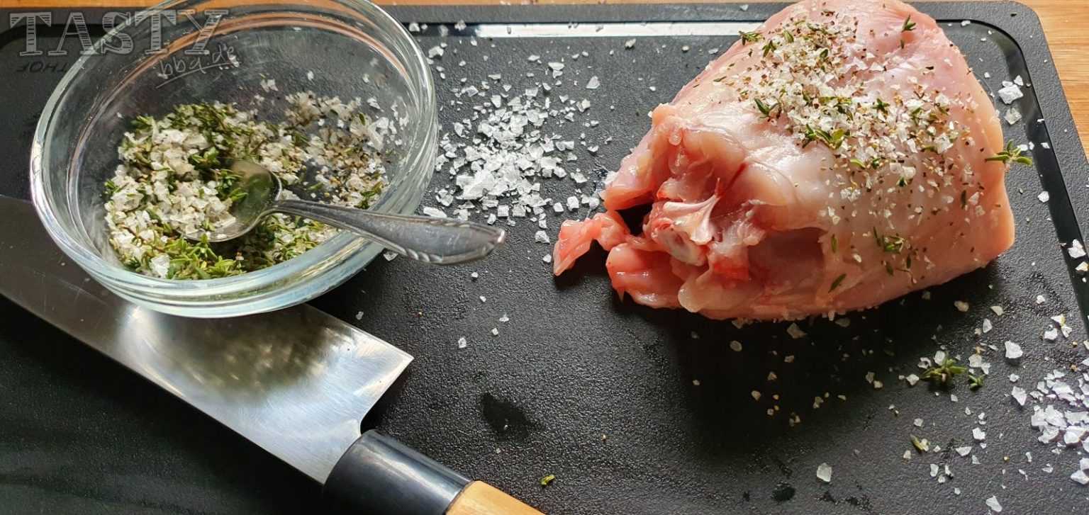 Kaninchen mit Honig in Rotwein aus dem Dutch Oven - Tasty-BBQ